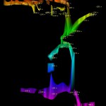 Seitenansicht Wasserschacht 3D - 1547/9 Dachstein Mammuthöhle