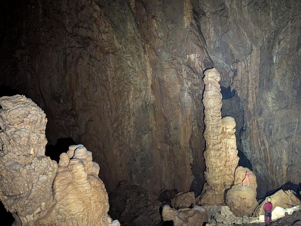 Netter kleiner Tropfstein.