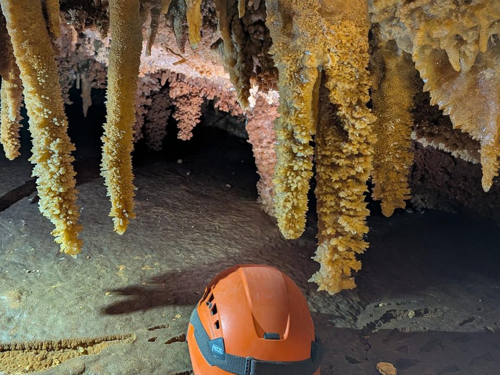 Grotta del Paranco. Leider mit filternder Engstelle (hier: 40% Erfolgsquote)